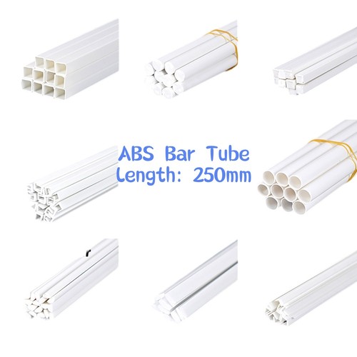 White abs styrene plastic - white,