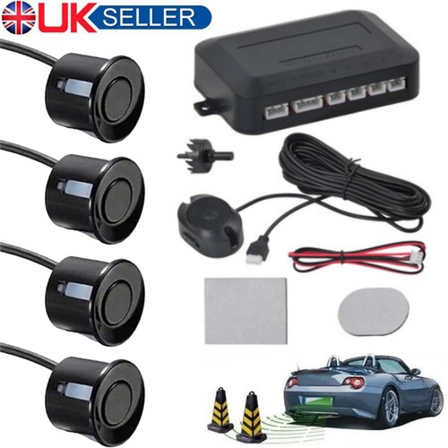Black parking sensors car - black,