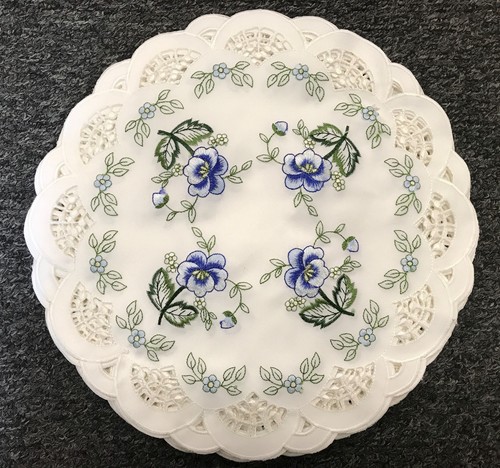 Pcs blue embroidery - pcs,