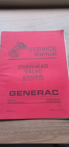 Generac overhead valve - overhead, engine