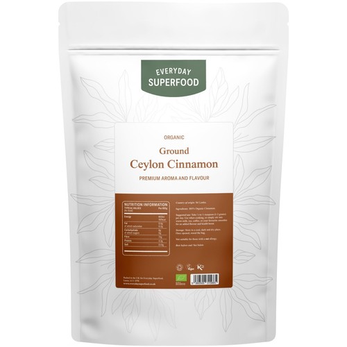 Organic ground ceylon cinnamon - ground,