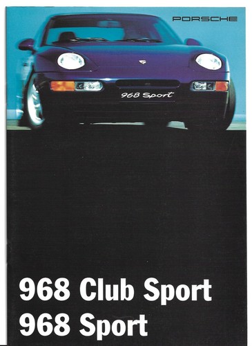 Porsche 968 club - 968, &