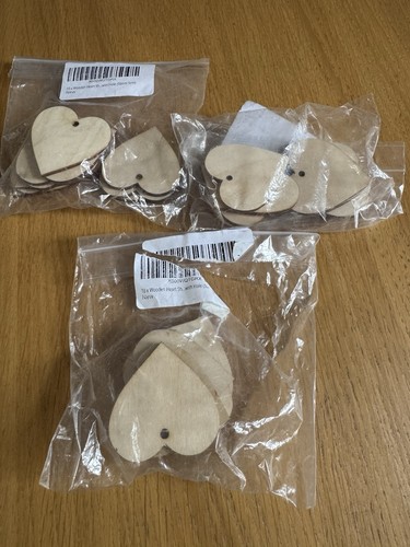 Wooden heart shapes - heart,