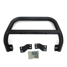 RD3489 BLACK HEAVY DUTY STEEL NUDGE BULL BAR FOR MITSUBISHI L200 TRITON 15-18