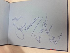 Autograph Book Signed by TV