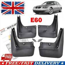 UKseller Front Rear Splash Guards Mud Flaps For BMW 5 Series E60 Saloon 04-10