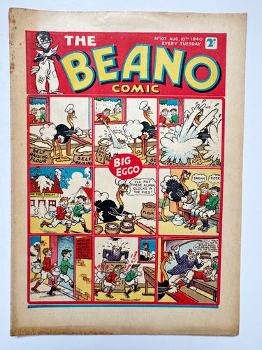 Beano comic 107 aug 10th - #107,,