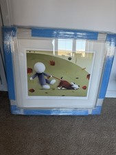 Doug Hyde Framed Print 'Mad About The Ball'