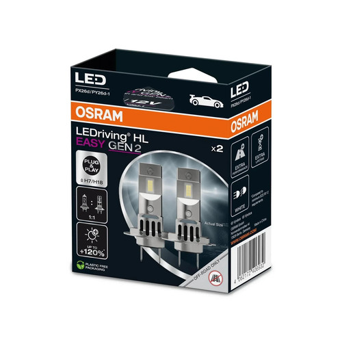 H18 osram ledriving hl - h7,
