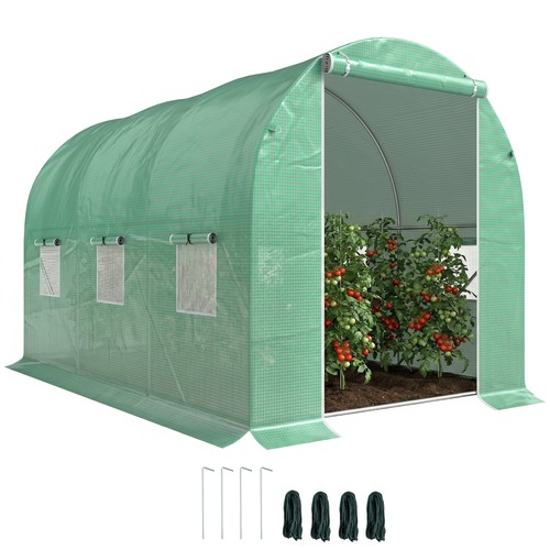 Outsunny polytunnel walk - polytunnel, walk-in