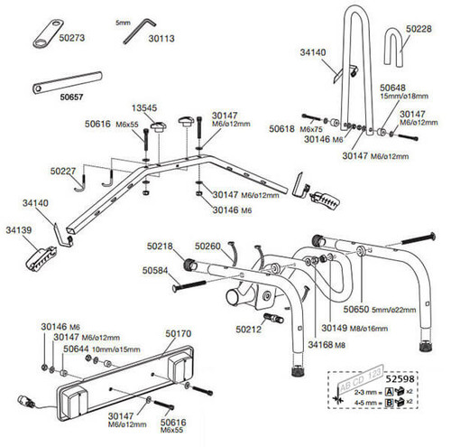 Thule 9402 9403 - thule, rideon