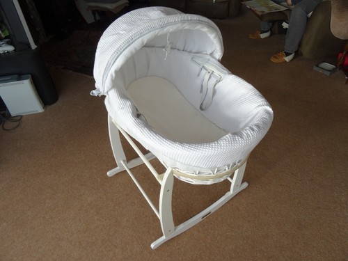 Clair lune white cot - ,