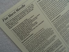 FIAT MURVI MORELLO