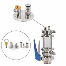 Clamp end cap - end, gas