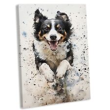 Border Collie Dog Canvas Wall