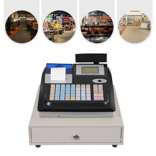 Electronic cash register - cash, shop