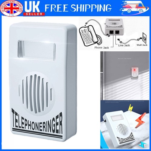 Extra loud telephone ring - telephone,