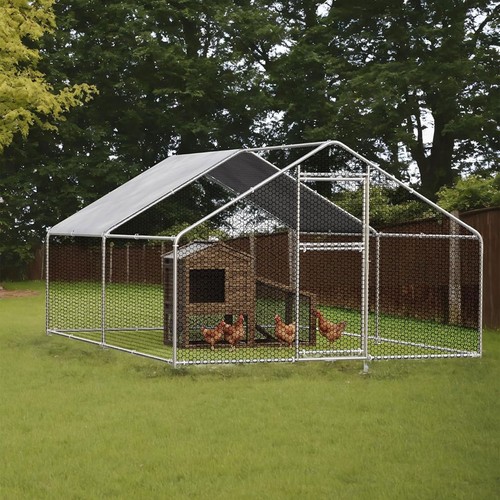 Chicken run cage walk coop - walk, in