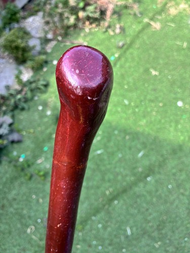 Vintage hardwood walking - hardwood, stick