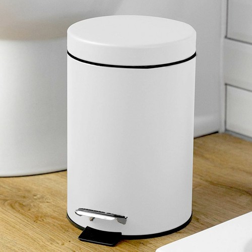 Litre small pedal bin - litre, s/s
