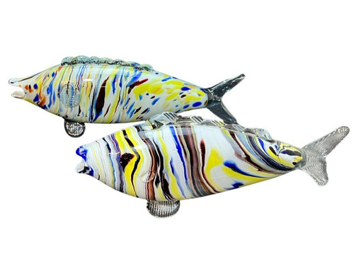 Murano style art glass - style, fish