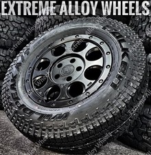 16" Black AT7 Alloy Wheels For