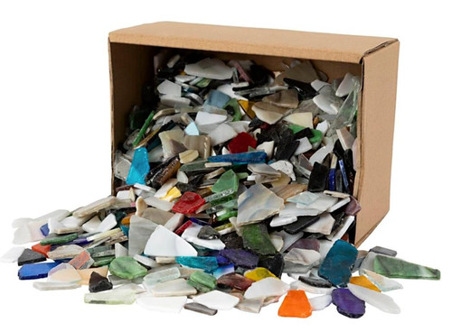 1kg assorted glass mirror - glass, &