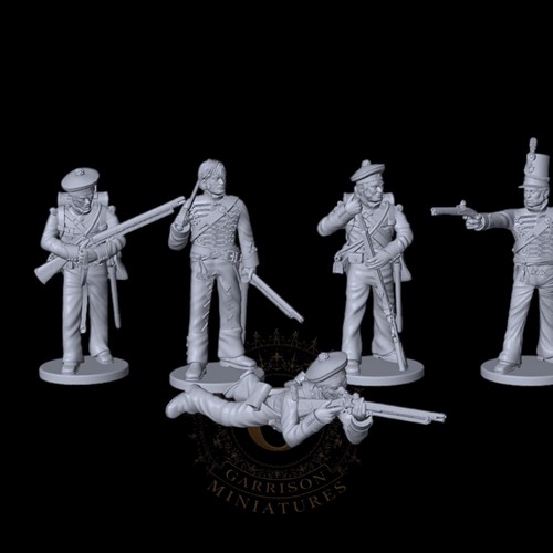 British 95th rifles sharpe - 95th,
