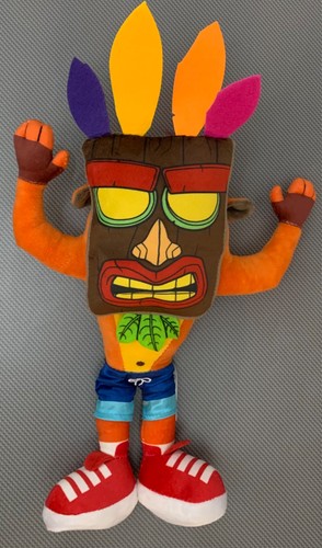 Crash bandicoot plush soft toy - bandicoot,