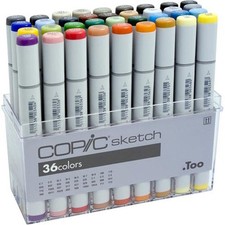 Copic Sketch Marker Set - 36