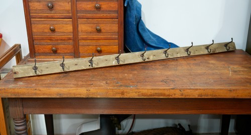 Antique clothing rack - antique,