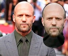 ONE SIZE 3D Jason Statham Printed Full Face Mask celebrity Actor Celeb Unisex