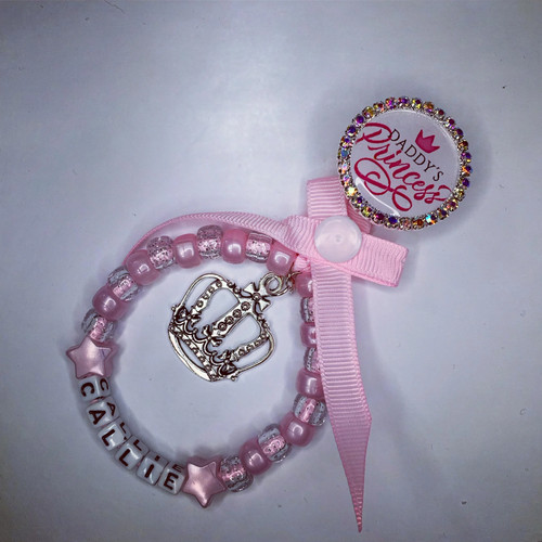 Baby girls personalised pram - baby,