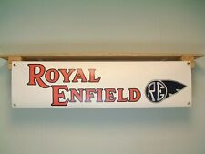 Royal Enfield Banner Motorcycle Workshop Bullet Crusader Interceptor RE GT