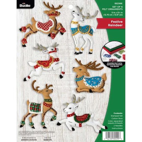 Bucilla felt ornaments - bucilla,