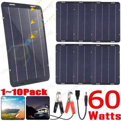 60w solar panel 12v trickle - 60w,