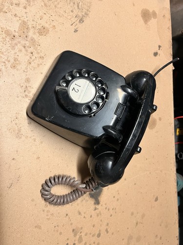 Vintage black rotary - vintage,