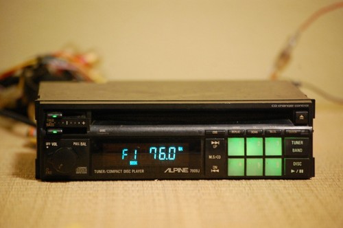 Alpine 7909j player - alpine, cd