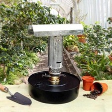 Outdoor Garden Greenhouse Single Chimney 4L Paraffin Anti Frost Heater