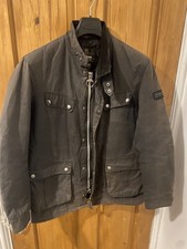 Barbour Men's International Duke Wax Jacket Size Large. Pre Owned
