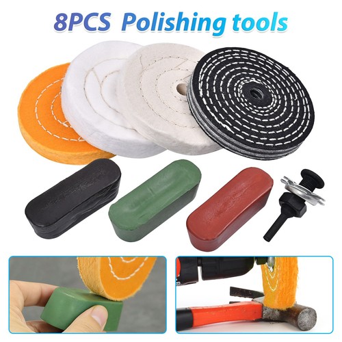 Buffing wheel and polishing - and,