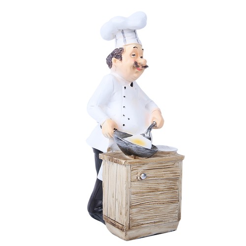 Chef resin decoration - (2),