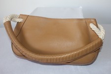 Furla Tan Leather Baguette