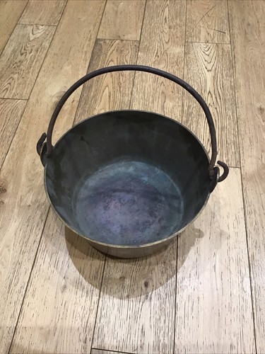 Vintage brass cooking jam - vintage,