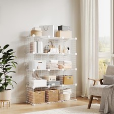 Heavy-Duty 12-Cube Wire Cube