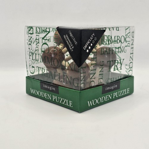Imagin wooden puzzle - puzzle, brain