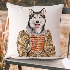Personalised Husky Cushion