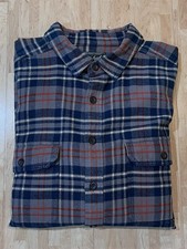 Men’s Woolrich Vintage Oxbow Long Sleeve Shirt. 2XL. 100% Cotton Twill Plaid.