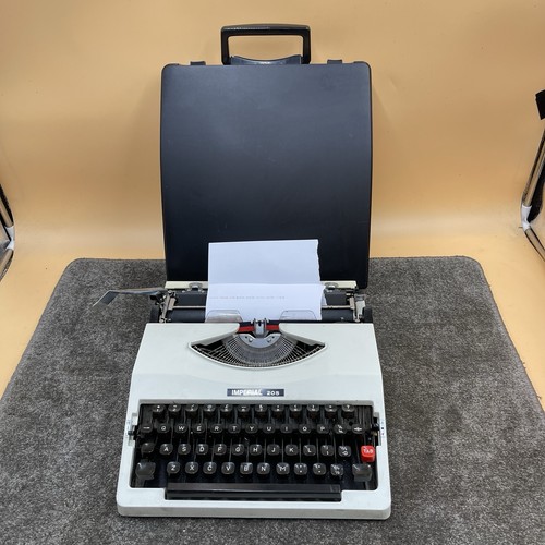 Imperial 205 portable manual - imperial,