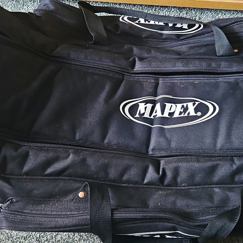 Mapex black padded nylon drum - black,